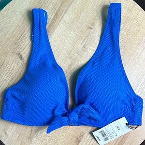 Sapphire Shade and Shore Lightly Lined Swim Top